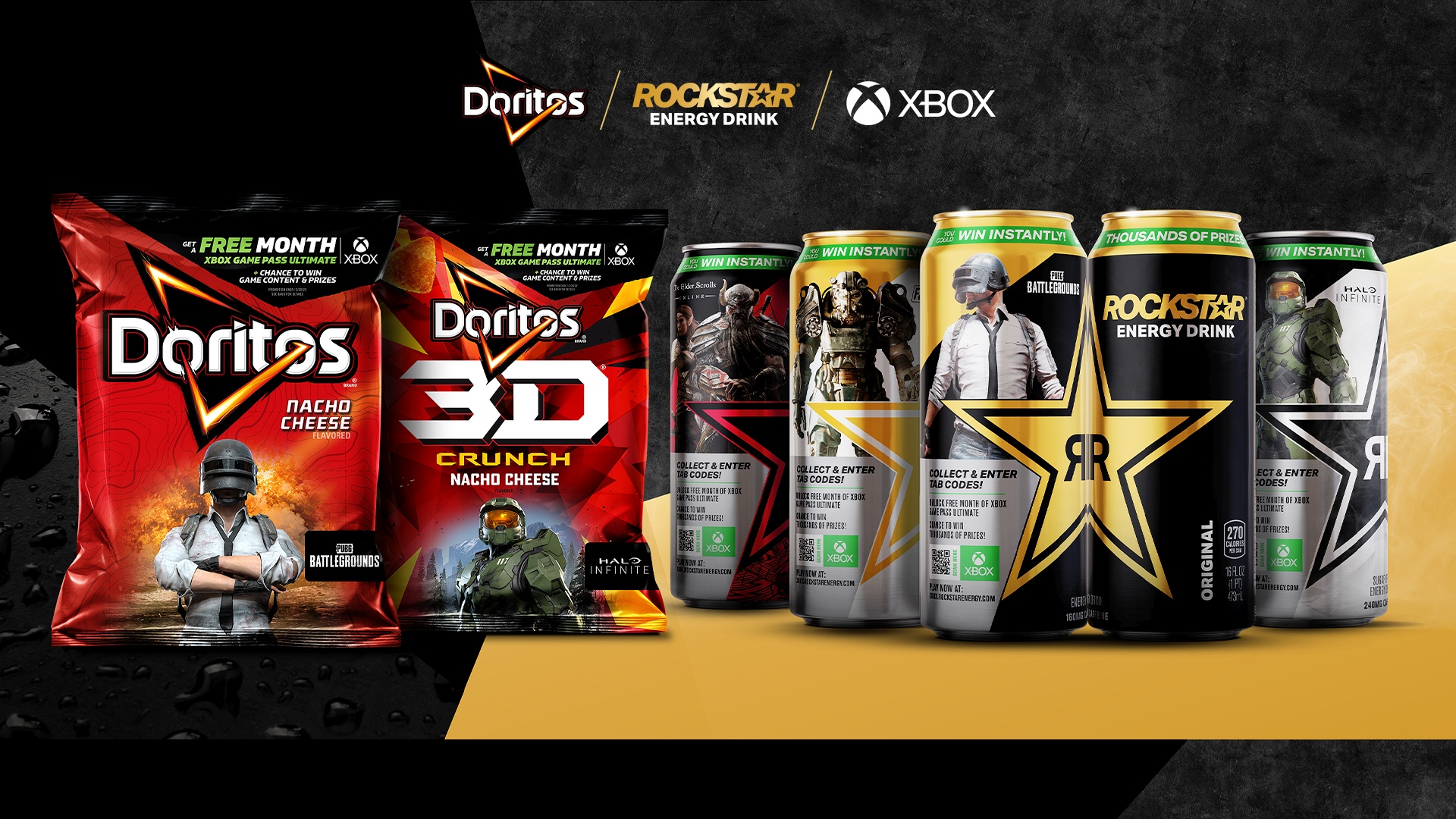 The Doritos Mtn Dew & Rockstar Energy Drink Xbox Promotion
